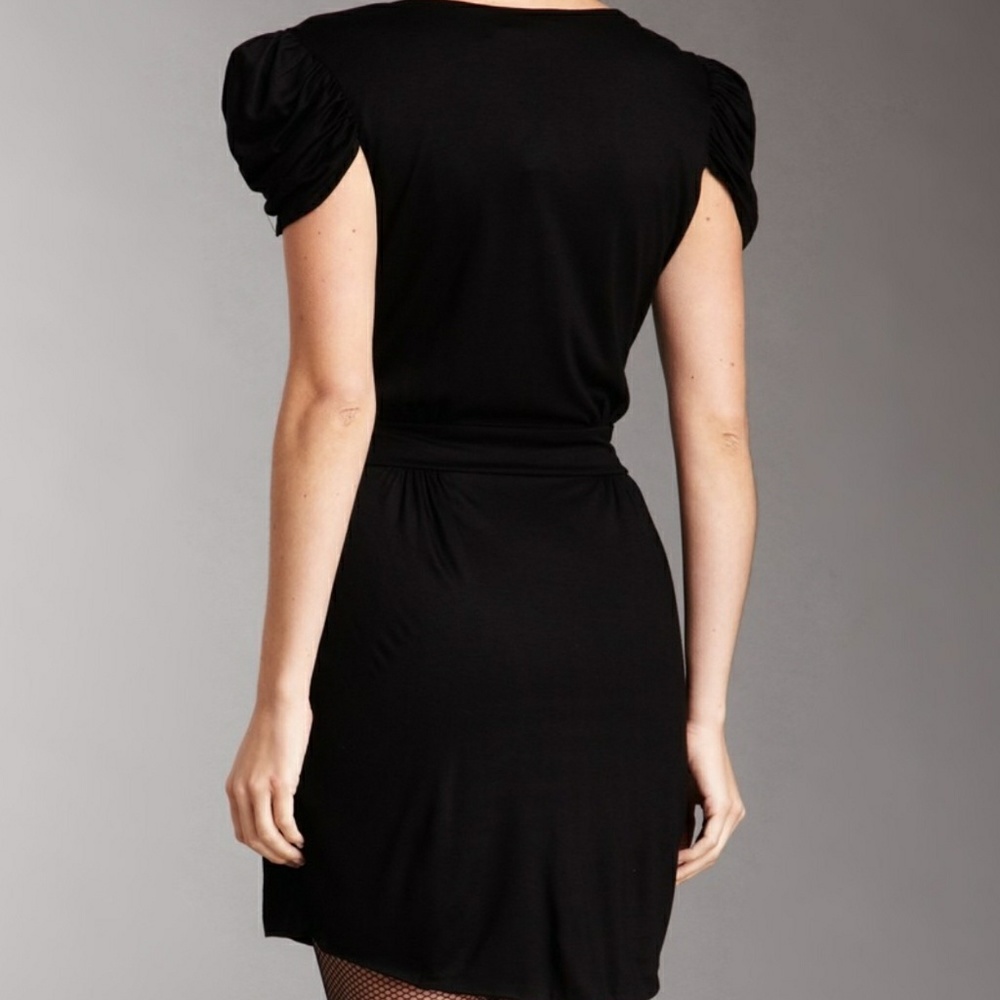 🍂SALE🍁French Connection BLACK delicious draped - Picture 5 of 7